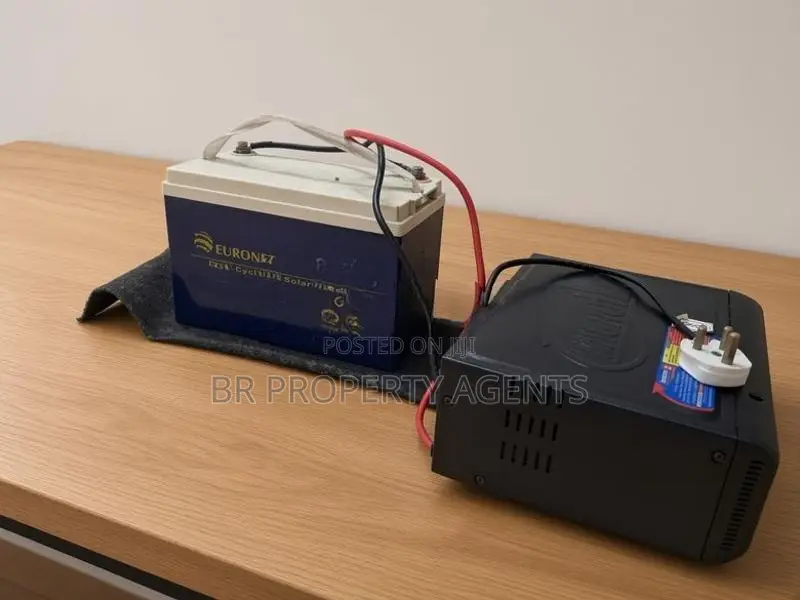 Microtek Inverter + Euronet 100Ah Deep Cycle Gel Battery Set