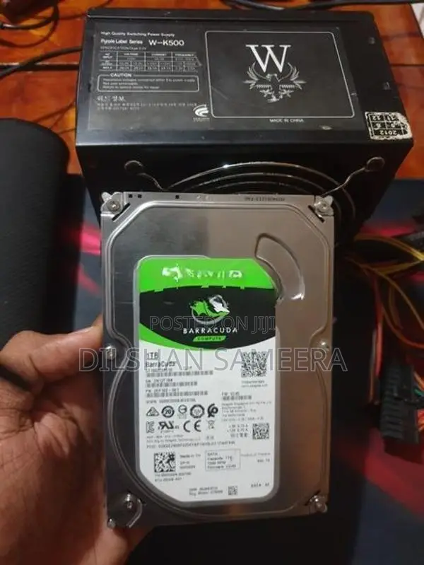 1TB Seagate HDD 500W PSU With Large Mouse Pad