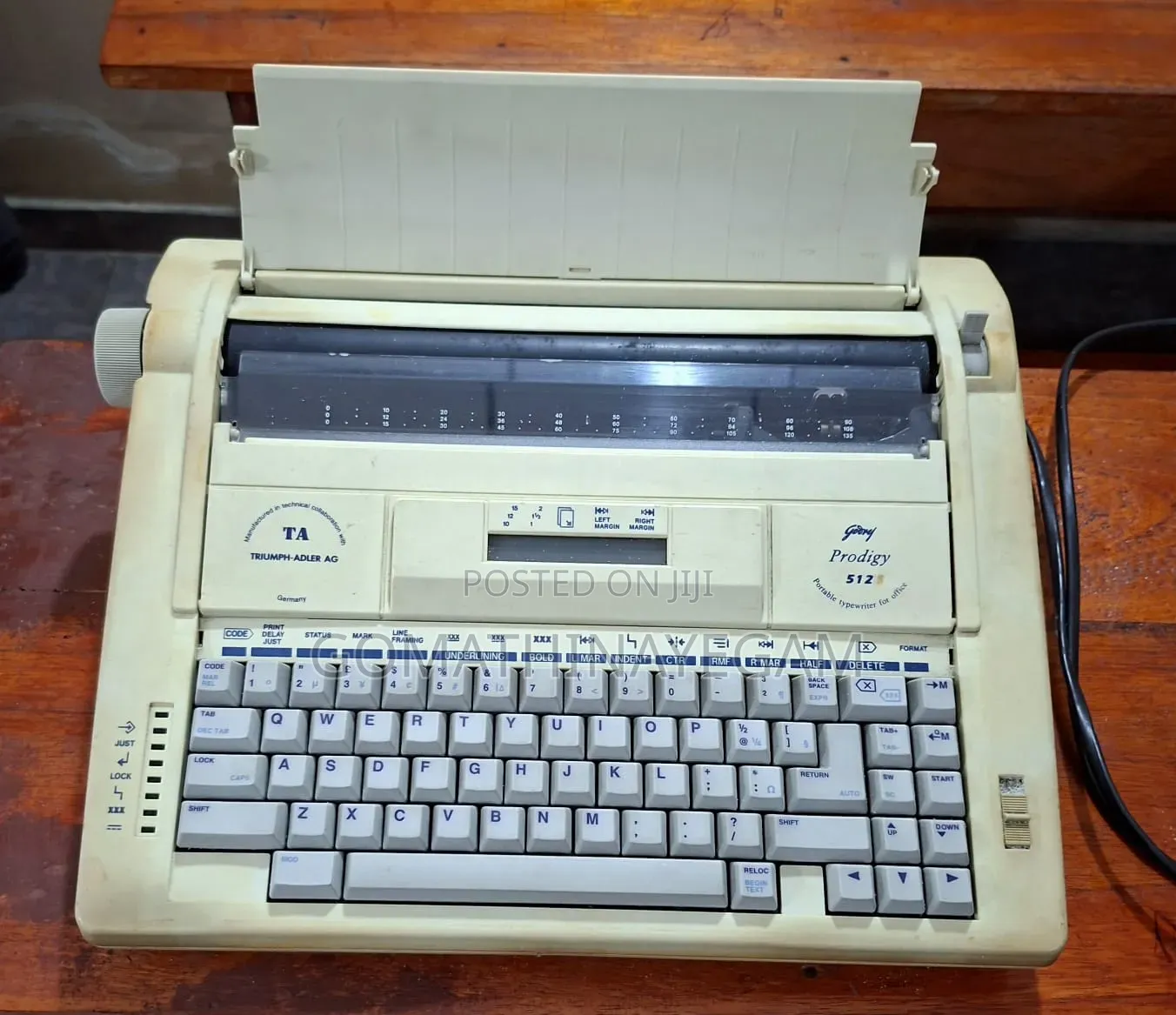Electronic Typewriter