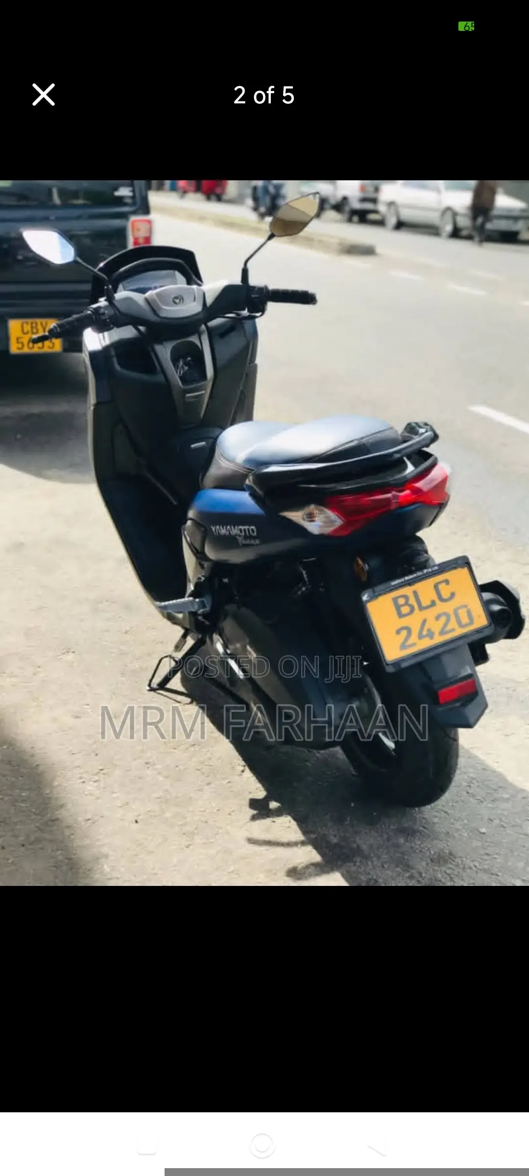Yamaha YBR 2026 Black
