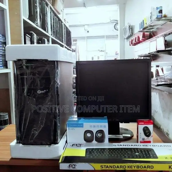 Intel i5 3.20GHZ 8GB RAM-19" Monitor Full Set