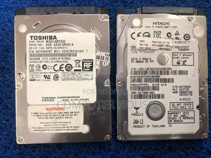 320GB Laptop Hard