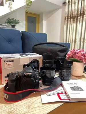 Canon 80D Camera With Lens Full Set