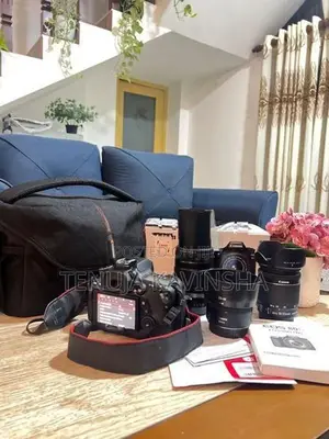 Canon 80D Camera With Lens Full Set