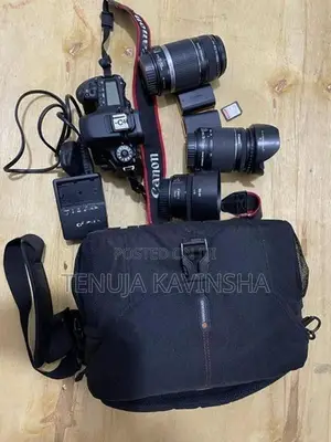 Canon 80D Camera With Lens Full Set