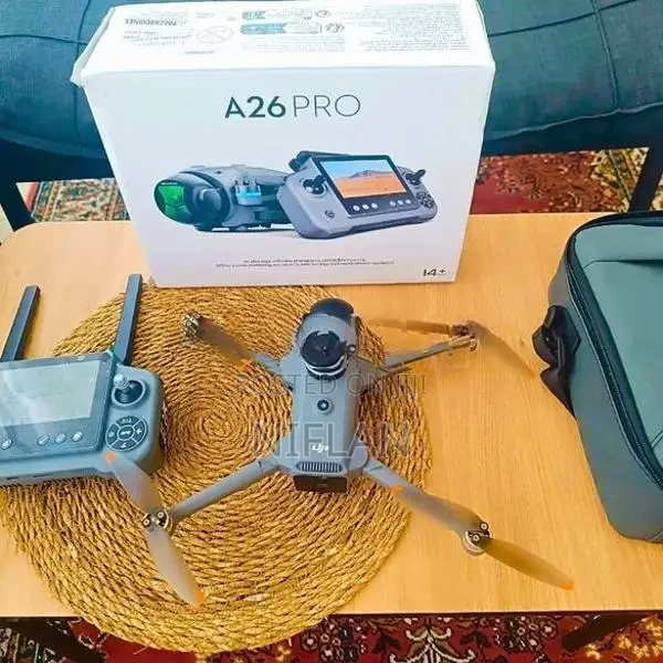 A26 PRO GPS Drone with HD Camera Screen Remote + 2 Batteries