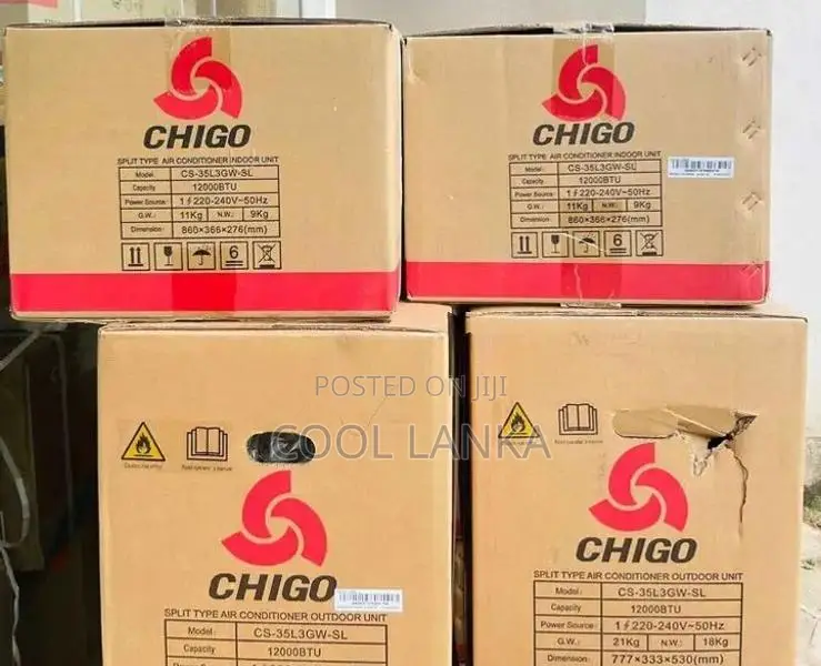 Chigo 12000 Btu Inverter Brand New Air Conditioner