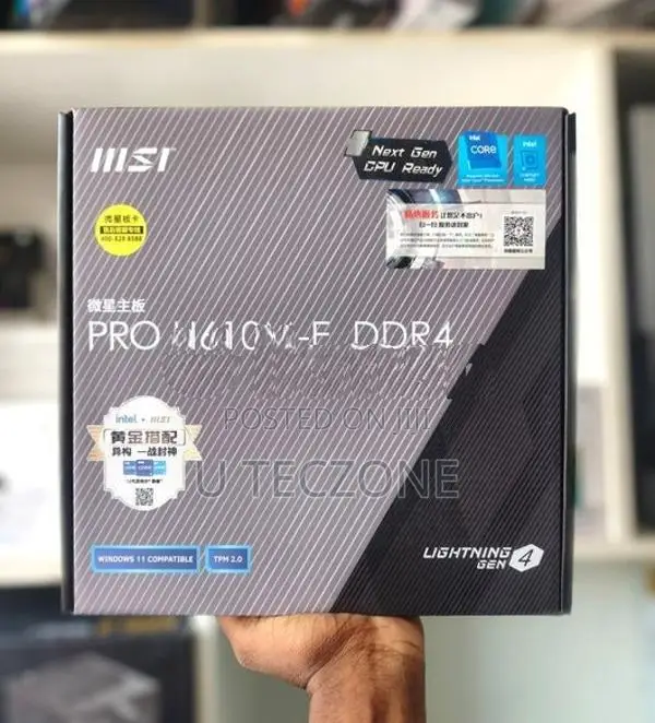 Msi Pro H610M-E DDR4 Motherboard Brandnew
