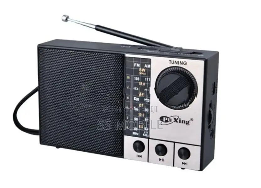 PX-55BT PORTABLE MULTIBAND RECHARGEABLE USB RADIO SPEAKER