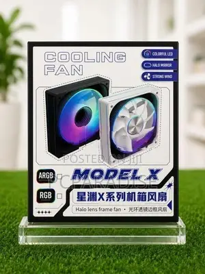 ❄️ Model X PC Case Cooling Fan