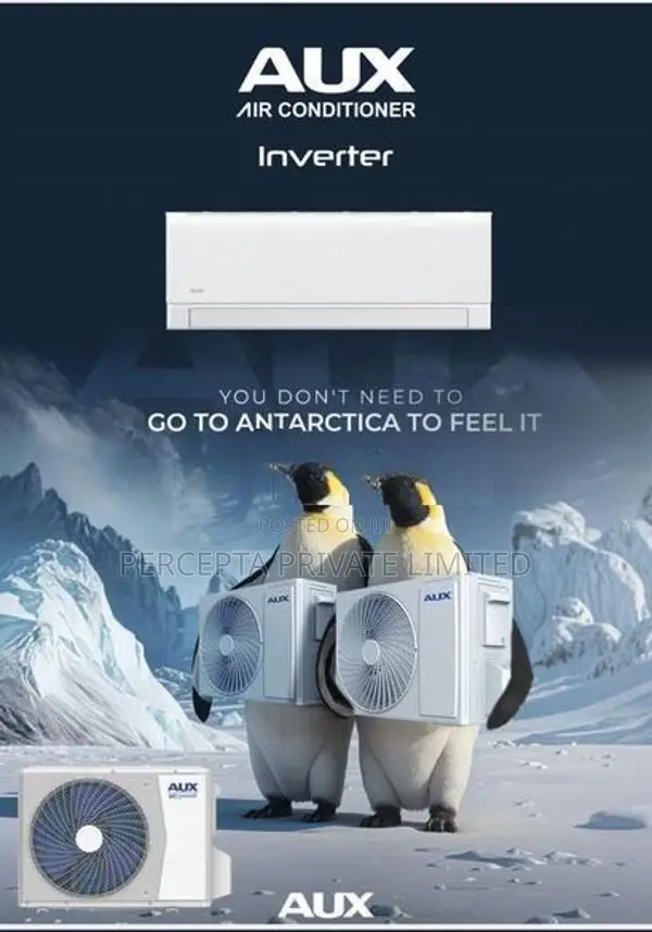 AUX 12000BTU Inverter Air Conditioner Brand New