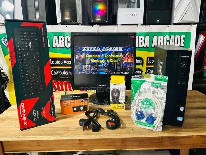 I3 2ND |4GB| 500GB| DVD - 17 Inch MONITOR Full Set DESKTOP PC CPU