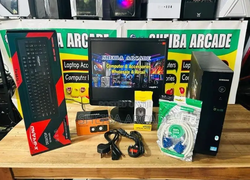 I3 2ND |4GB| 500GB| DVD - 17 Inch MONITOR Full Set DESKTOP PC CPU