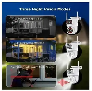 8MP 4G SIM Dual Lens Outdoor 360° Human Detect CCTV Security PTZ Camer