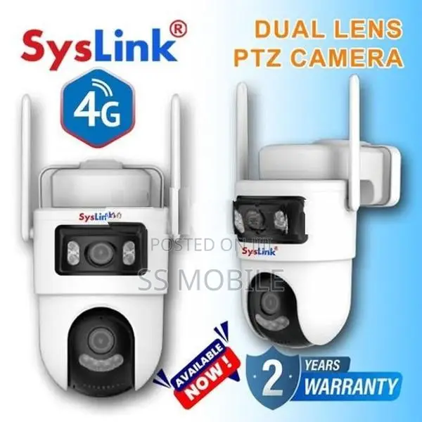 SYSLINK 4G DUAL LENS PTZ CAMERA