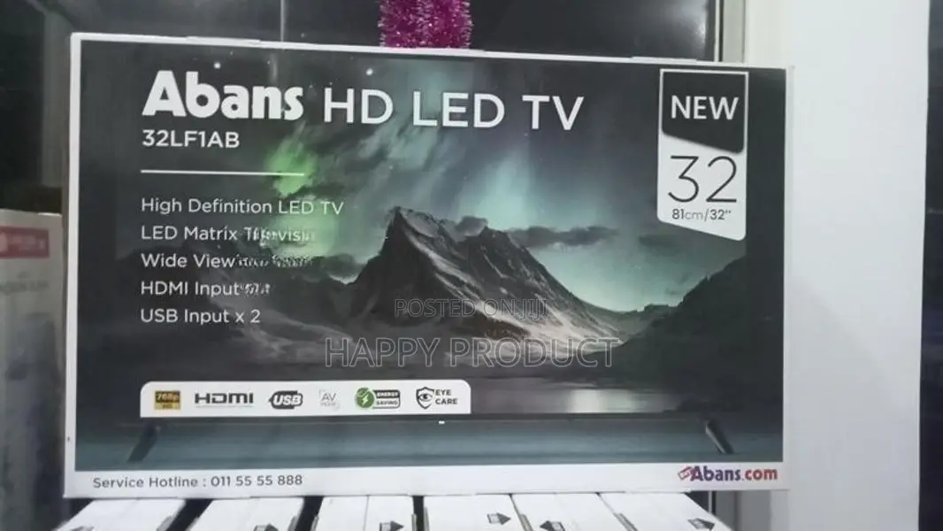 Abans 32" HD TV