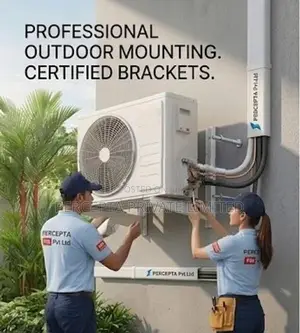 500×500mm Air Conditioner Outdoor Unit Wall Bracket - Brand New