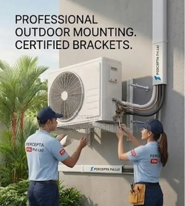 500×500mm Air Conditioner Outdoor Unit Wall Bracket - Brand New