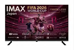 New IMAX 50'' UHD Frameless Smart 4K Tv with Blue tooth