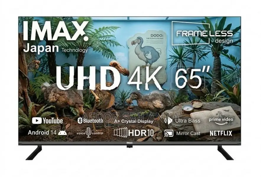IMAX 65'' 4K Smart UHD Android Tv With Voice Control