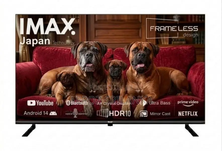 New 65'' IMAX 4K Smart UHD Android Tv With Voice Control