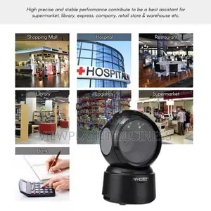 2D QR Scanner Omnidirectional Automatic Bar Code Reader