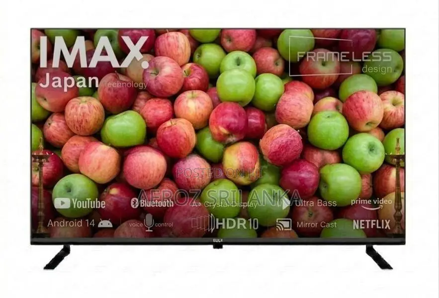 New IMAX 43'' 4K Ultra HD QLED SMART Tv Voice Control