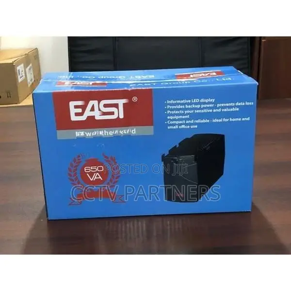 East Brand 650VA UPS for CCTV Computer Power backup Interactive Supply