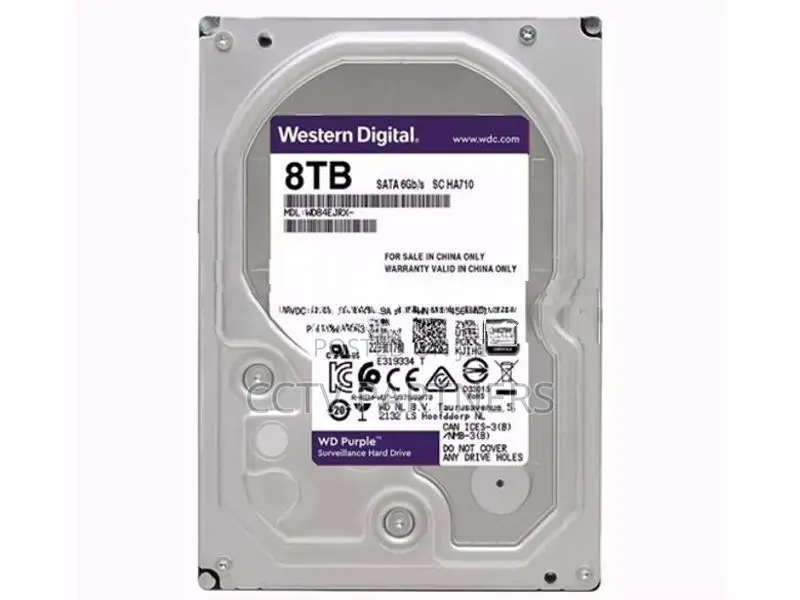Western Digital WD 6TB Hard - Disk Drive HDD surveillance cctv, nvr, D