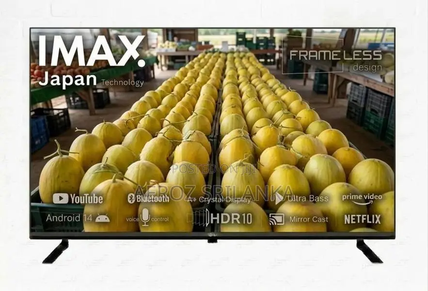 55'' IMAX Ultra HD Smart Frameless 4K Tv with Voice control
