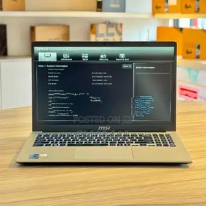 MSI Modern 15 F1MG intel core 5-120U 8GB DDR4 Ram 512GB NVMe Laptop