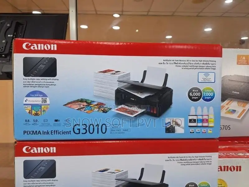 Canon PIXMA G3010 All-in-One Ink Tank WiFi Printer