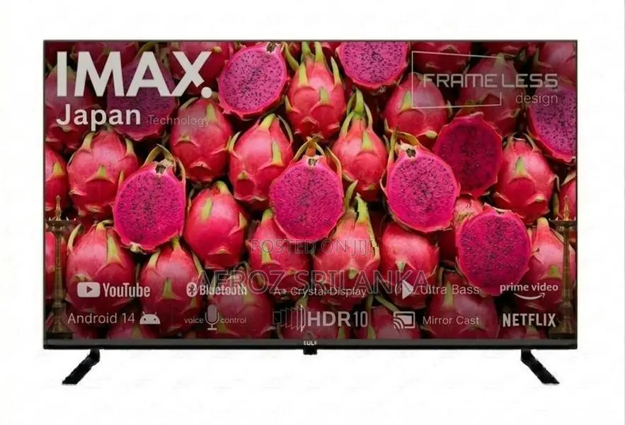 New Frameless 50'' IMAX Ultra HD Smart 4K Tv with Voice Control