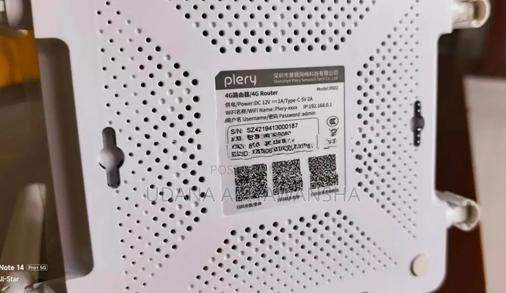 Plery R602 4G LTE CAT4 WiFi 6 Router