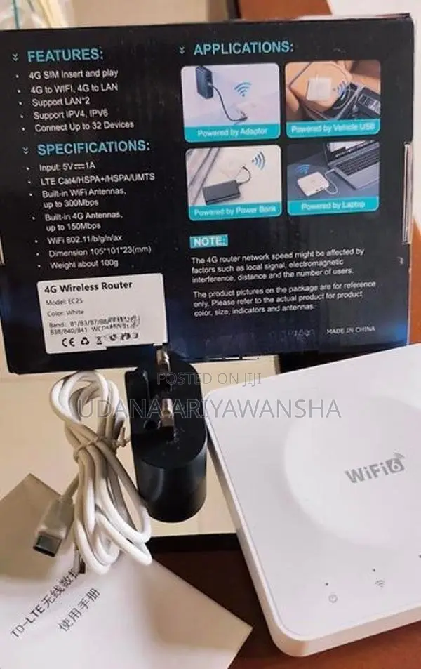 4G Wireless Router WiFi6