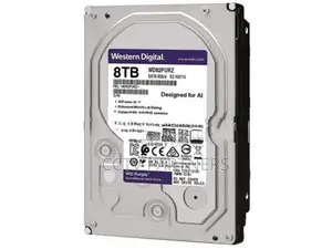 8TB WD (Western Digital) Purple surveilance Dard Drive for cctv, NVRs