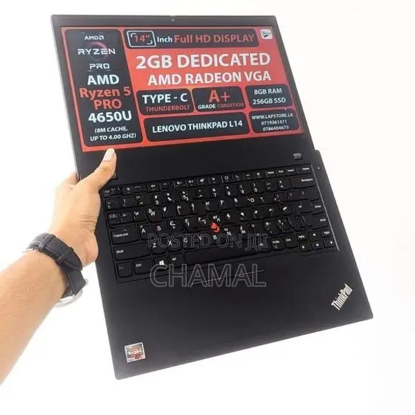 AMD Ryzen 5 PRO - 4650U\8GB DDR4 Ram\256GB NVMe