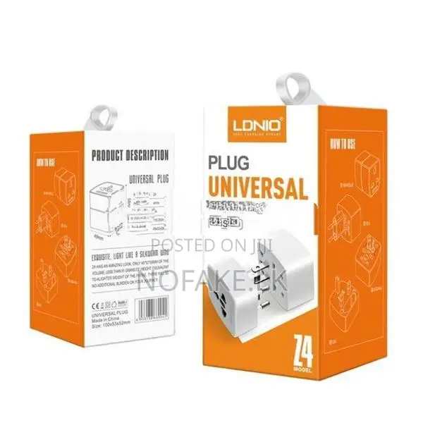 Ldnio Z4 Universal Plug Travel Adapter