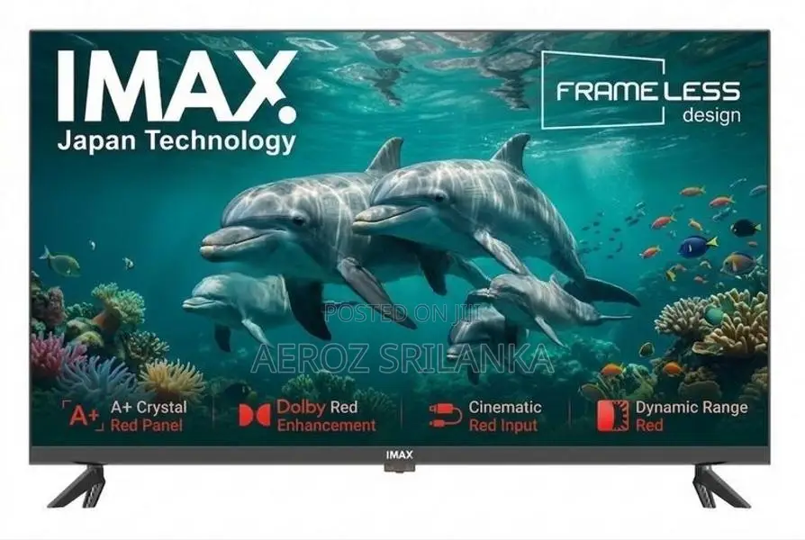 New IMAX 32'' Frameless Full HD LED Tv