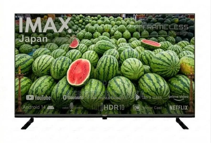 New 50'' IMAX Frameless UHD Smart 4K Tv with Voice Control