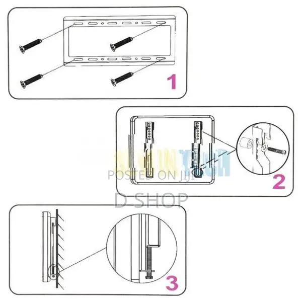 TV Wall Mount Flat Panel Bracket 26" - 63"