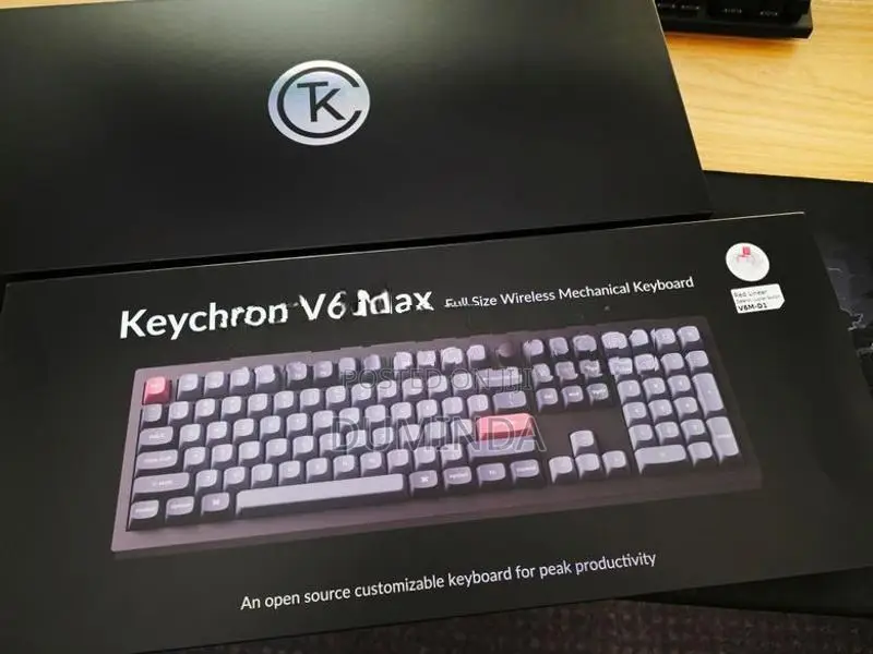 Keychron V6 Max Knob Wireless Mechanical