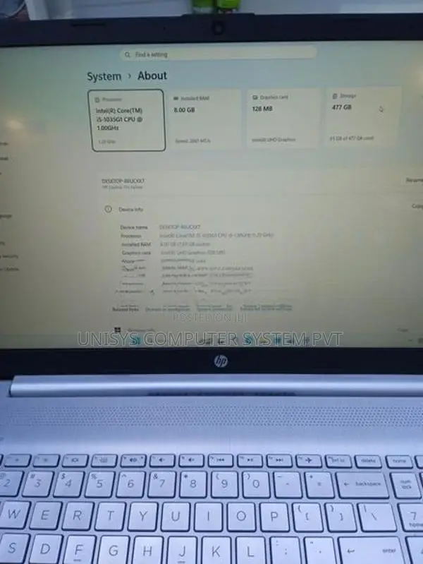 HP Laptop Core i5 10 Gen