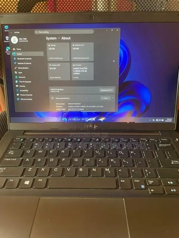 Dell Touch Screen Laptop i7