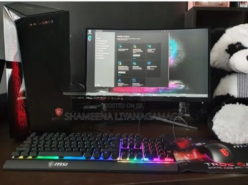 MSI MAG Infinite 11TG Desktop + Optix G24C4 144Hz Monitor⁠