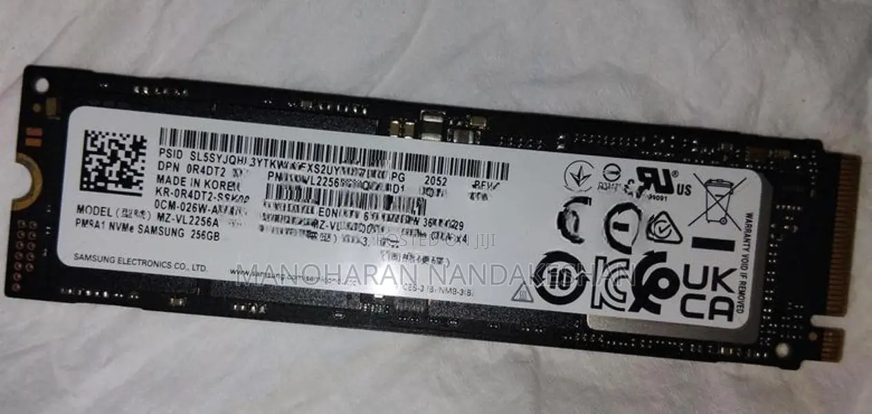 Samsung SSD 256GB