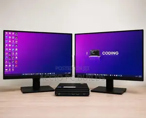 HP Pro Mini 400 G9 PC + 21.5" FHD Monitors