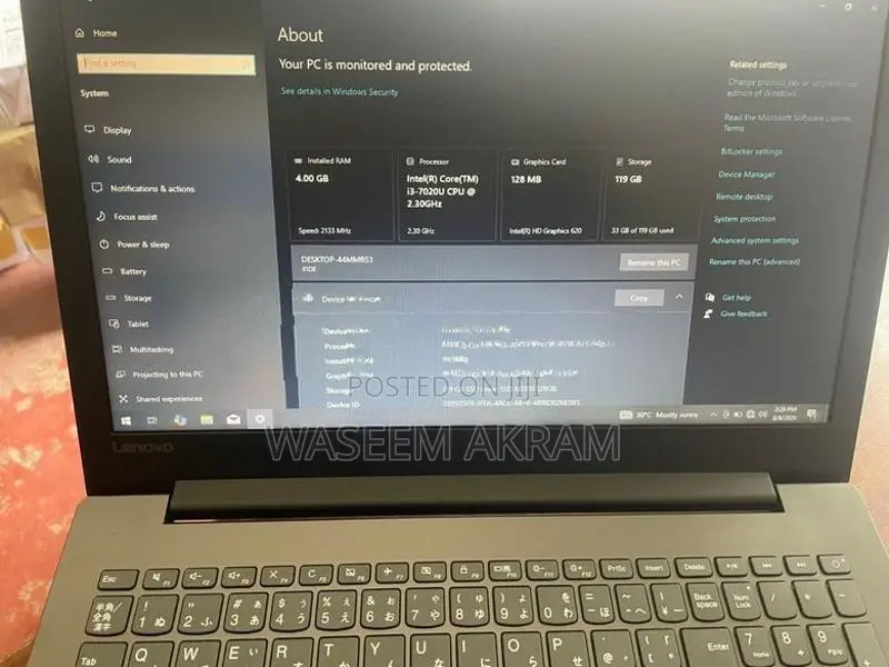 Lenovo Ideapad 330 i3 7th Gen