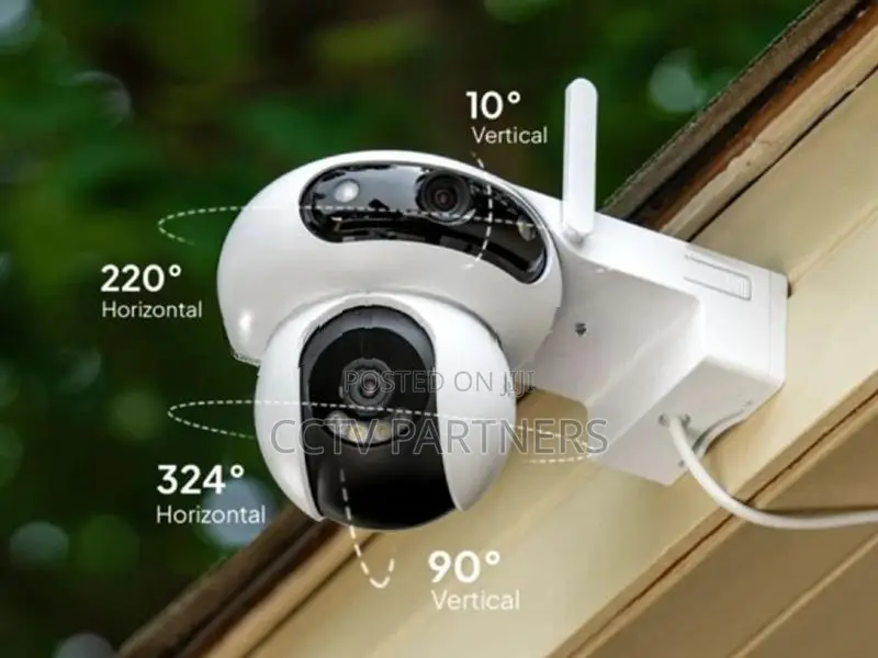 EZVIZ HB90X Dual 4G Solar Battery AOV + Wi-Fi CCTV Camera
