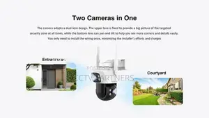 Vstarcam C622DR 6MP wifi two lens Outdoor Color Night Smart CCTV Camer